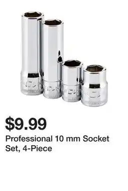 Harbor Freight Tools Professional 10 mm Socket Set, 4-Piece offer