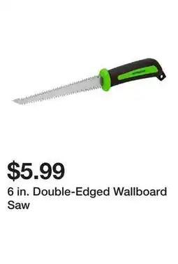 Harbor Freight Tools 6 in. Double-Edged Wallboard Saw offer