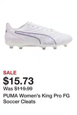 Dick's Sporting Goods PUMA Women's King Pro FG Soccer Cleats offer