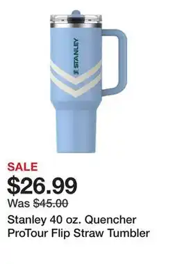 Dick's Sporting Goods Stanley 40 oz. Quencher ProTour Flip Straw Tumbler offer