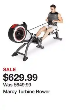 Dick's Sporting Goods Marcy Turbine Rower offer