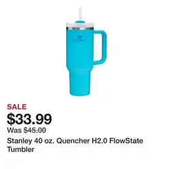 Dick's Sporting Goods Stanley 40 oz. Quencher H2.0 FlowState Tumbler offer