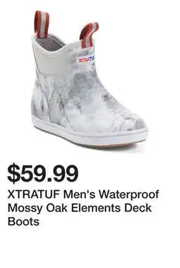 Marshalls XTRATUF Men's Waterproof Mossy Oak Elements Deck Boots offer