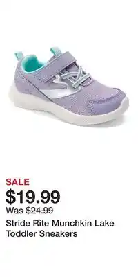Kohl's Stride Rite Munchkin Lake Toddler Sneakers offer