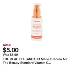 Marshalls THE BEAUTY STANDARD Made In Korea 1oz The Beauty Standard Vitamin C Eye Serum offer