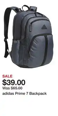 Kohl's adidas Prime 7 Backpack offer