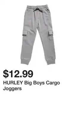 Marshalls HURLEY Big Boys Cargo Joggers offer