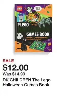 Marshalls DK CHILDREN The Lego Halloween Games Book offer