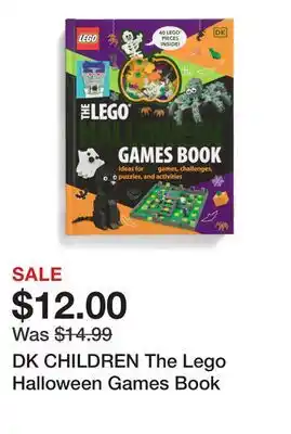 Marshalls DK CHILDREN The Lego Halloween Games Book offer