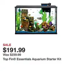 Petsmart Top Fin Essentials Aquarium Starter Kit offer