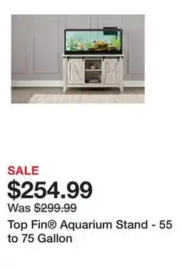 Petsmart Top Fin Aquarium Stand - 55 to 75 Gallon offer
