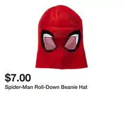 Five Below Spider-Man Roll-Down Beanie Hat offer
