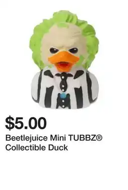 Five Below Beetlejuice Mini TUBBZ Collectible Duck offer