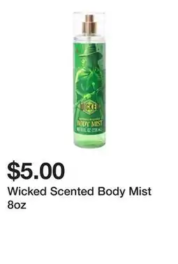 Five Below Wicked Scented Body Mist 8oz offer
