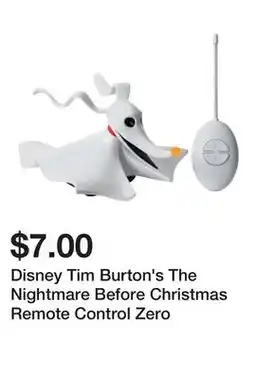 Five Below Disney Tim Burton's The Nightmare Before Christmas Remote Control Zero offer