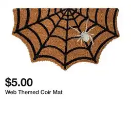 Five Below Web Themed Coir Mat offer
