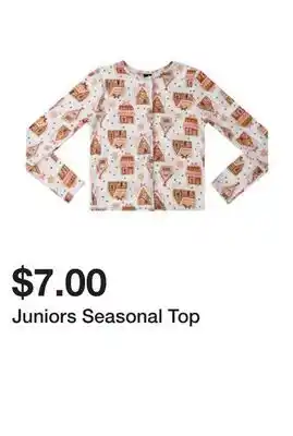 Five Below Juniors Seasonal Top offer