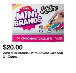 Five Below Zuru Mini Brands Retro Advent Calendar 24-Count offer