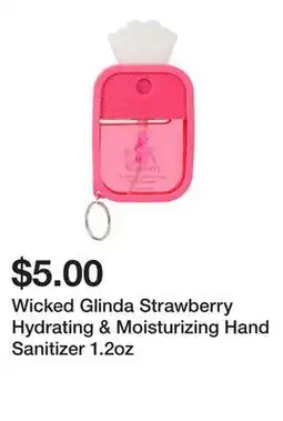 Five Below Wicked Glinda Strawberry Hydrating & Moisturizing Hand Sanitizer 1.2oz offer
