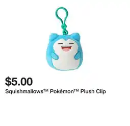 Five Below Squishmallows Pokémon Plush Clip offer