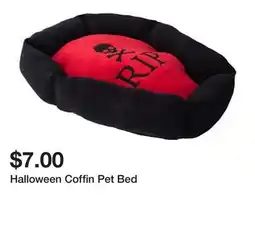 Five Below Halloween Coffin Pet Bed offer