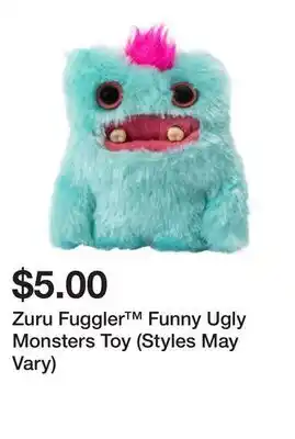 Five Below Zuru Fuggler Funny Ugly Monsters Toy (Styles May Vary) offer