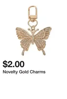 Five Below Novelty Gold Charms offer