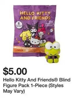 Five Below Hello Kitty And Friends Blind Figure Pack 1-Piece (Styles May Vary) offer