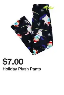 Five Below Holiday Plush Pants offer