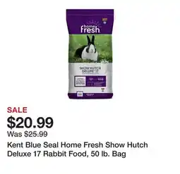 Tractor Supply Company Kent Blue Seal Home Fresh Show Hutch Deluxe 17 Rabbit Food, 50 lb. Bag offer