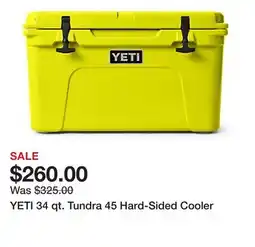 Tractor Supply Company YETI 34 qt. Tundra 45 Hard-Sided Cooler offer