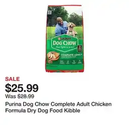 Tractor Supply Company Purina Dog Chow Complete Adult Chicken Formula Dry Dog Food Kibble offer