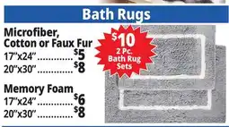 Ocean State Job Lot Bath Rugs offer
