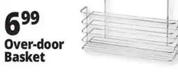 Ocean State Job Lot Over the Cabinet Door Chrome Basket offer
