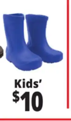Ocean State Job Lot Kids' Muck Boots offer