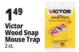 Ocean State Job Lot Victor Wood Snap Mouse Trap offer