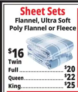 Ocean State Job Lot Sheet Sets offer