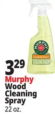 Ocean State Job Lot Murphy Wood Cleaning Spray offer