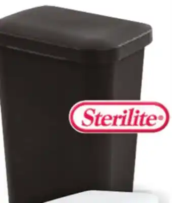 Ocean State Job Lot Sterilite Step-On Black Wastebasket 11.9 Gal offer