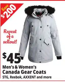 Ocean State Job Lot Men's & Women's Canada Gear Coats offer