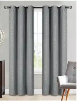 Ocean State Job Lot 2 Pk. Blackout Drapes 84 offer