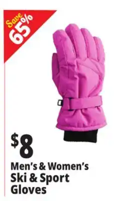 Ocean State Job Lot Men's & Women's Ski & Sport Gloves offer