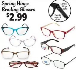 Ocean State Job Lot Spring Hinge Reading Glasses offer