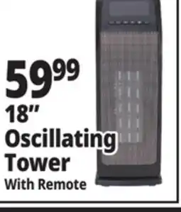 Ocean State Job Lot Konwin 18 Oscillating Ceramic Tower Heater offer