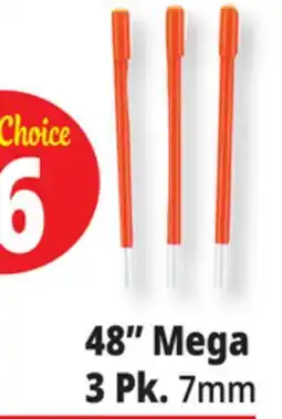 Ocean State Job Lot 48 Fiberglass Mega Driveway Stakes 3 Count offer