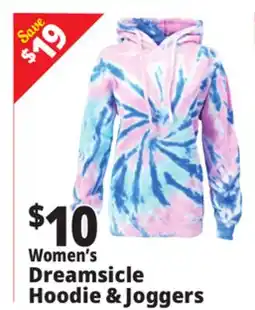 Ocean State Job Lot Women's Dreamsicle Hoodie & Joggers offer