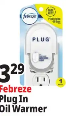 Ocean State Job Lot Febreze Plug In Oil Warmer offer