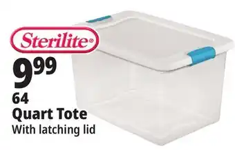 Ocean State Job Lot Sterilite Latch Top Storage Box 64 Qt offer