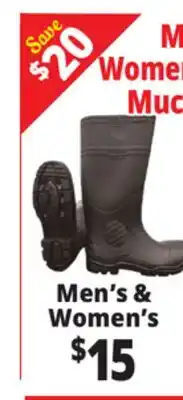 Ocean State Job Lot Men's & Women's Muck Boots offer