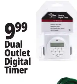 Ocean State Job Lot Dual Outlet Digital Timer offer